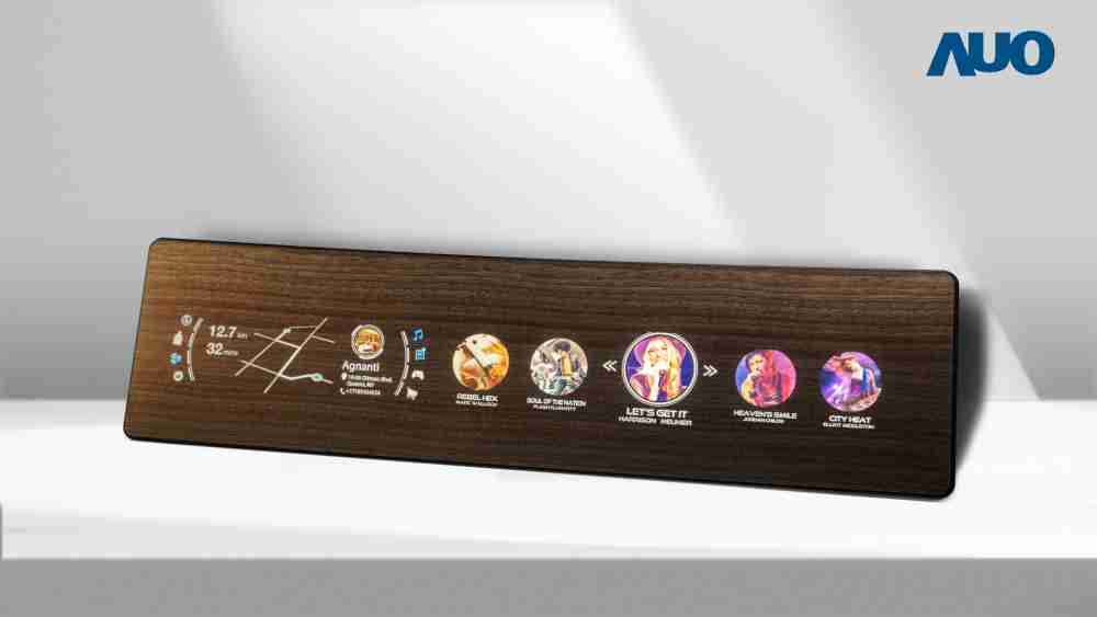 赏金国际研发全球最高穿透度达80%的AmLED木纹显示器，，可于使用时呈现高亮度、、、清晰可见的信息，，，并在不使用时回归为单纯的饰板，，，节能兼具美观